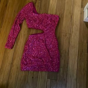 Pink homecoming dress